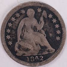 1842-O Seated Half Dime, Very Fine Circulated Coin, Store ...