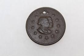 1868 SEYMOUR & BLAIR HARD RUBBER CAMPAIGN TOKEN | eBay