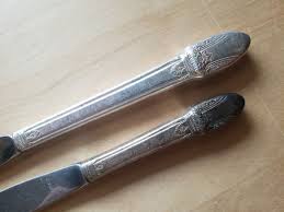 2 ANTIQUE,VINTAGE COLLECTIBLE KNIVES 8.5",7" HOLLOW HANDLE ...