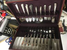 RARE Caprice Nobility Plate Club Silverware set antique ...