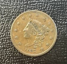 1837 Coronet Head Large Cent / Small Letters | eBay