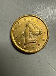 1853 Gold Dollar, $1 Gold Liberty Head, Type 1 - Excellent ...