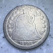 1841 - Seated Liberty Dime 10c - G/VG - Nice Coin!! | eBay