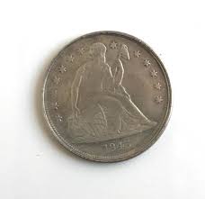 1843 Seated Liberty Silver Dollar Reproduction/copy Coin - Etsy