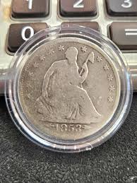 1853 Seated Half Arrows and Rays BIN#1 - Etsy