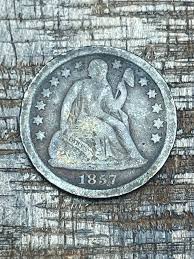 1857 10C US Seated Liberty Dime – USRC