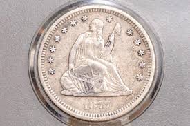 1877-S Seated Liberty Quarter - Choice AU Details, Likely ...