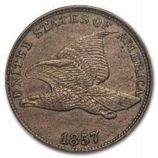 1857 Flying Eagle Cent AU-58 NGC - Walmart.com