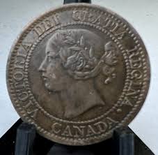 1859 Canada Large Cent, 1C, One Cent Penny, Victoria, KM# 1, Great Shape! | eBay