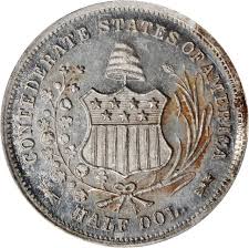 1861-DATED CSA 1879 SCOTT RESTRIKE WM MS | Coin Auction Prices | NGC