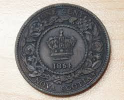 1861 Nova Scotia 1 Cent | eBay