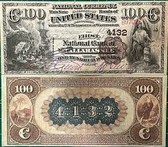 Reproduction $100 National Bank Note 1882 Tallahassee ...