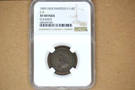 1809 Over Inverted 9 Classic Head Half Cent- NGC XF Details ...