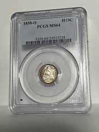 1858-O Seated Liberty H10c ~ PCGS MS64 ~ Real BLAZER ~ Looks ...