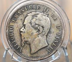 1866 Italian 10 Centesimi - Great Condition - 1866 10 Cent ...