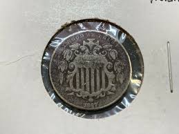 1867 SHIELD NICKEL NO RAYS (EB1007217) | eBay