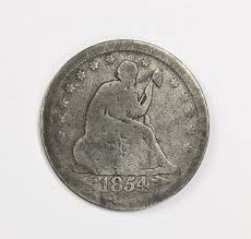 X Rare Old 1854 Arrows & Stars Philadelphia Mint Liberty ...