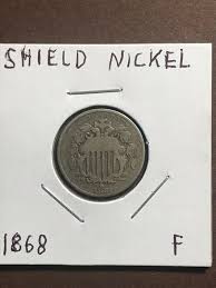 Shield Nickel 1868 - Etsy