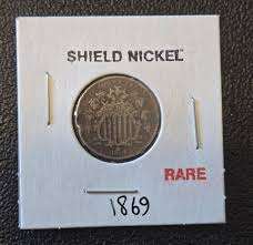 1869 US Shield Nickel VERY RARE | eBay