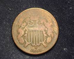 1864 Two Cent Piece G - US Coin — Huntington Stamp & Coin Shop