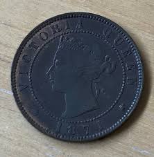 1871 PRINCE EDWARD ISLAND ONE CENT COIN | eBay