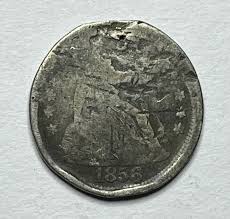 1856 Large Date Seated Liberty Dime - Better Date 10C ...