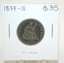 1877-S Seated Liberty Quarter Dollar [121WEJ] | eBay