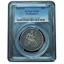 Buy 1845-O Seated Liberty Half Dollar No Drapery VF30 PCGS ...