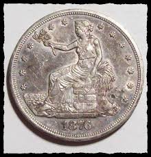 1876-P TRADE DOLLAR Very Old Cleaning w/ AU Details *Free U.S. Ship #5D12 | eBay