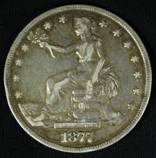 1877 Trade Dollar Silver - Etsy