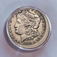 1884 O Morgan Dollar Die Error Commemorative Coin - Etsy Israel