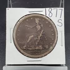 1877 S US Seated Liberty Trade Dollar Choice VG Very Good ...