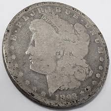 1893 CC US Morgan Silver $1 One Dollar Rare Key Date Carson ...