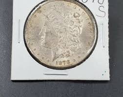 1878 S 1 Morgan Silver Eagle Dollar Coin Choice AU About UNC ...