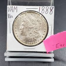 1888 P Morgan Silver Dollar Silver Coin BU UNC Vam 11a DDO ...