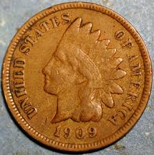 1909 United States 1 Cent Indian Head Cent KM# 90a | eBay