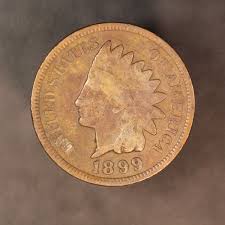 1899 ~ INDIAN CENT ~ FRESH FROM AN OLD COLLECTION ~~ Lot. AA ...