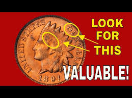 Rare Indian Head penny variety worth money! Valuable 1891 ...