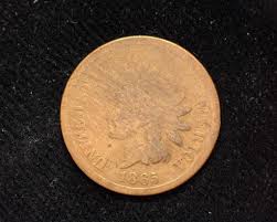 1865 Indian Head Penny/Cent G - US Coin — Huntington Stamp ...