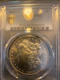 Gorgeous 1880 O Morgan Silver Dollar That is Graded MS62 by ...