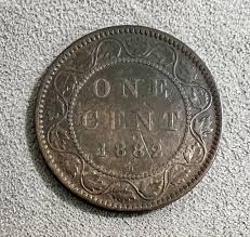 1882 H Canada Large One Cent Victoria Bronze | eBay
