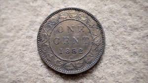 1882 Canada Large One Cent Extra Fine Condition; KM#7 Bronze ...