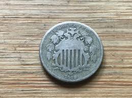 1869 Shield Nickel 5 Cent Piece | eBay