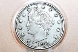 1911 V Nickel - Choose by Grade / Condition - Barber Nickel ...