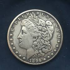 Error One Dollar Coin E. Pluribus Unum Morgan USA Silver Plated Coin With Error Replica Not Magnetic Ultra Rare - Etsy