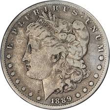 1892 Cc Morgan Silver Dollar Choice Vf Key Date Silver Coin