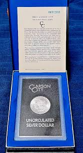 CARSON CITY~1884 CC MORGAN S$1~RARE~UNC*GSA HOARD HOLDER ...