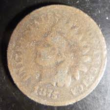 Indian Head Cent 1875 Good #50 | eBay