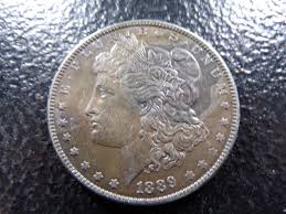 Sold at Auction: 1889 MORGAN SILVER DOLLAR