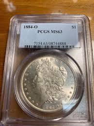1884-O Morgan Silver Dollar PCGS Graded MS63 Condition SKU ...
